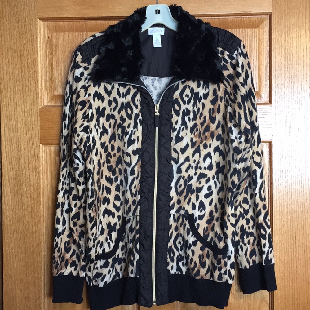 Zenergy Animal Print Jacket by Chico’s